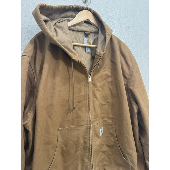 Carhartt Loose Fit Firm Duck Thermal Lined Active Jacket Size XL - Picture 5 of 10